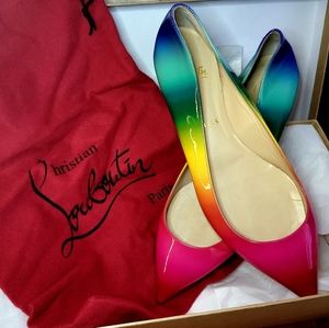 Christian Louboutin Rainbow Flats